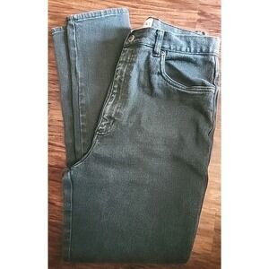 Westport Denim Size 10 Green Women's Jeans 5-Pocket Design 30 X 29